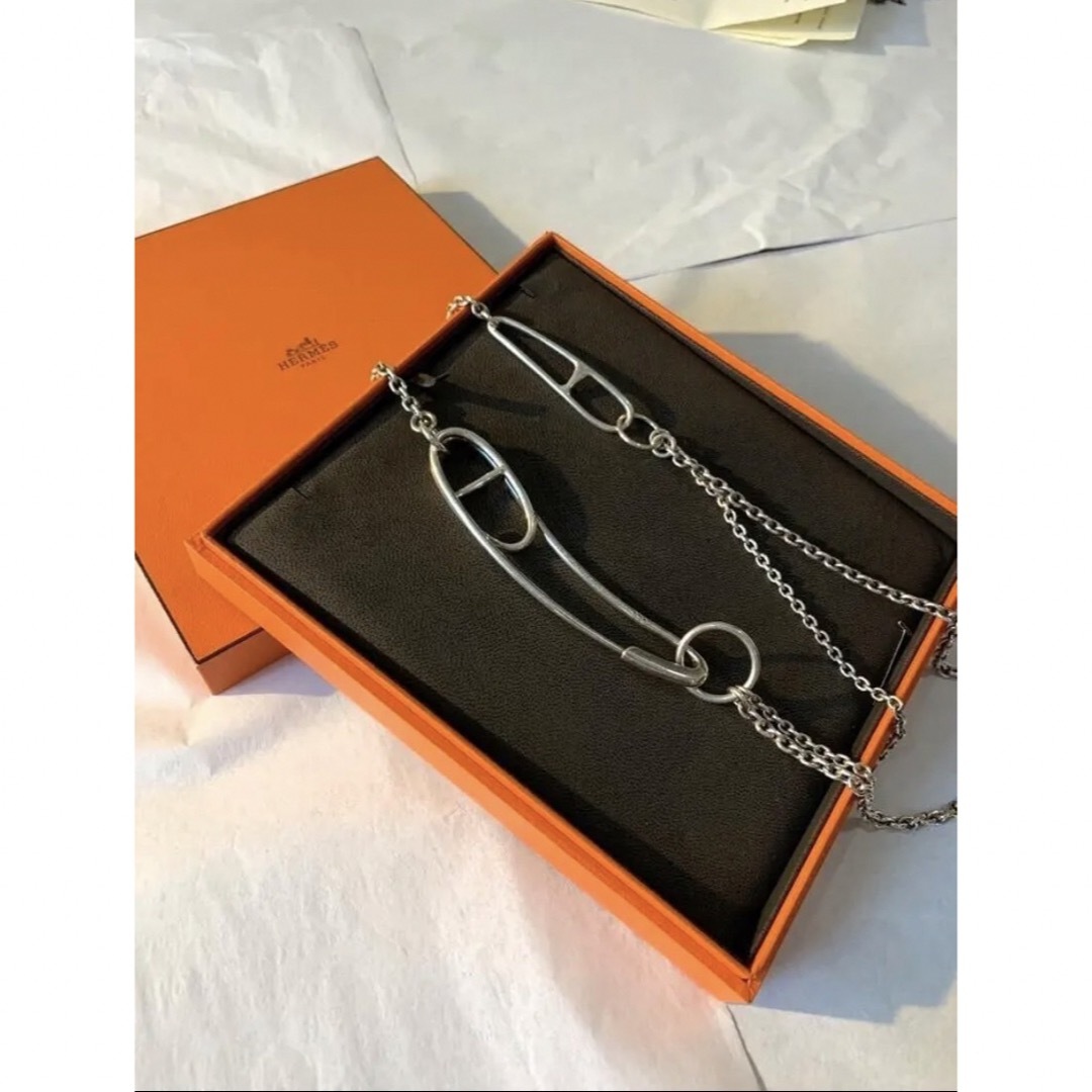 アクセサリーHERMES Chaine d'Ancre Punk long necklace