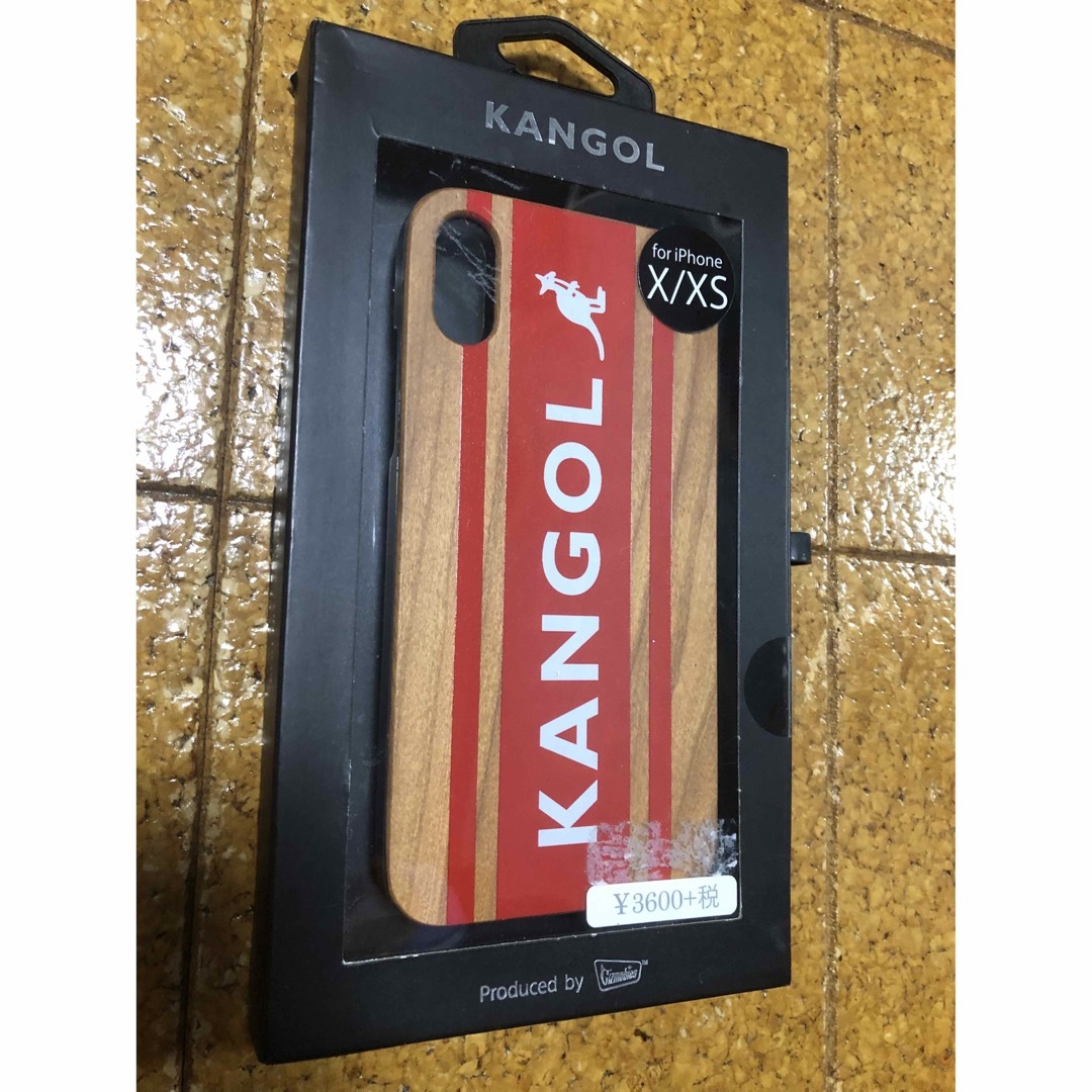 KANGOL(カンゴール)の【新品・未使用】KANGOL iPhone ケース　X/XS スマホ/家電/カメラのスマホアクセサリー(iPhoneケース)の商品写真