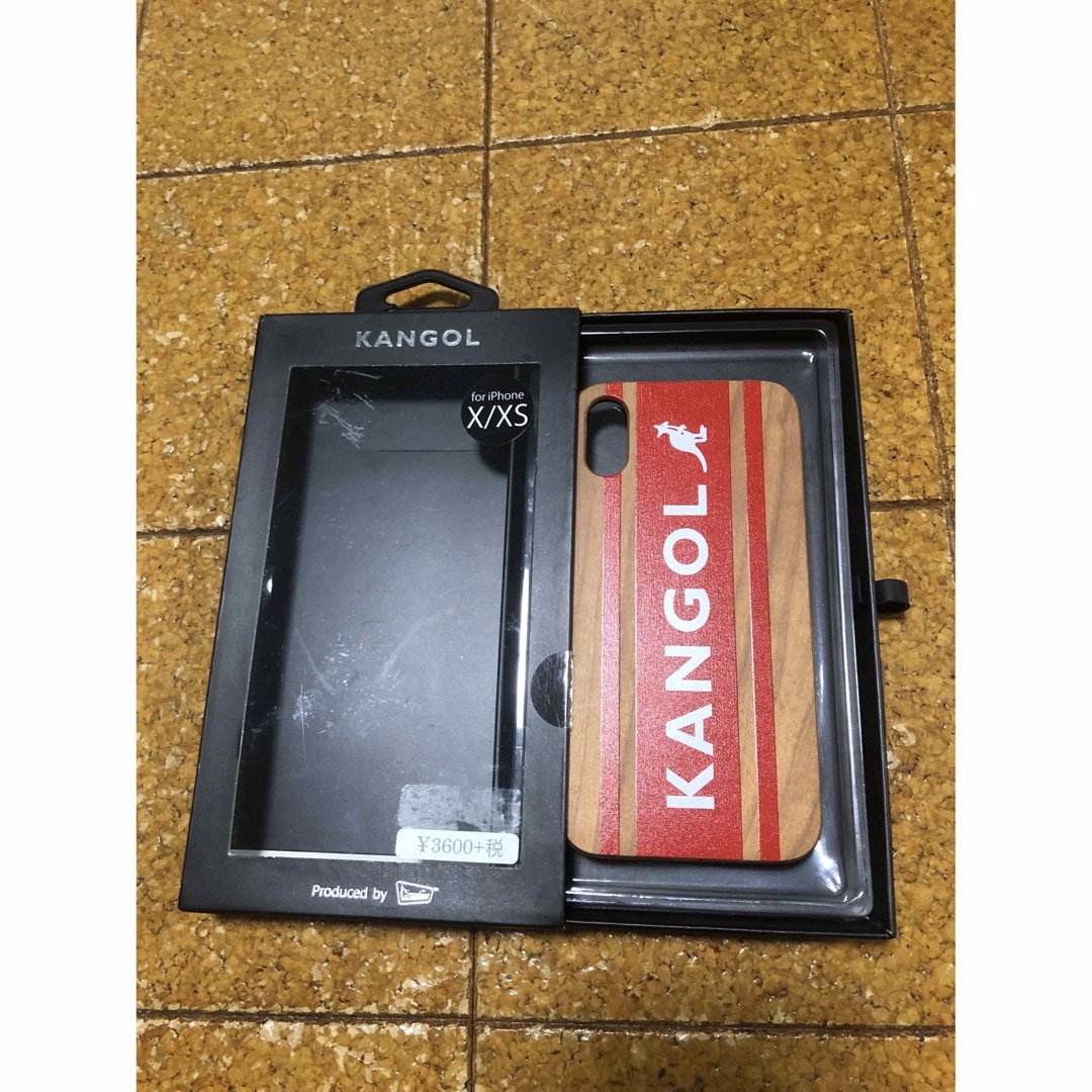 KANGOL(カンゴール)の【新品・未使用】KANGOL iPhone ケース　X/XS スマホ/家電/カメラのスマホアクセサリー(iPhoneケース)の商品写真