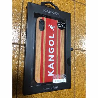 カンゴール(KANGOL)の【新品・未使用】KANGOL iPhone ケース　X/XS(iPhoneケース)