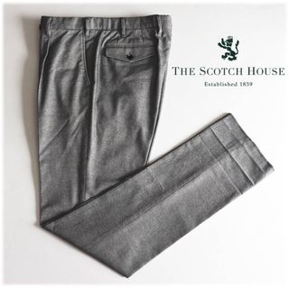 未使用品 Scotch House ストレッチ入り スラックス 三陽商会