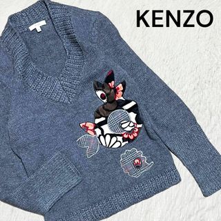 希少　KENZ JUGLE 花柄シャツ