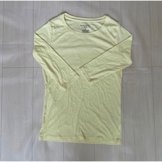 ハニーサックルローズ(HONEYSUCKLE ROSE)の美品　ハニーサックルローズ 長袖Tシャツ バターイエロー(Tシャツ(長袖/七分))