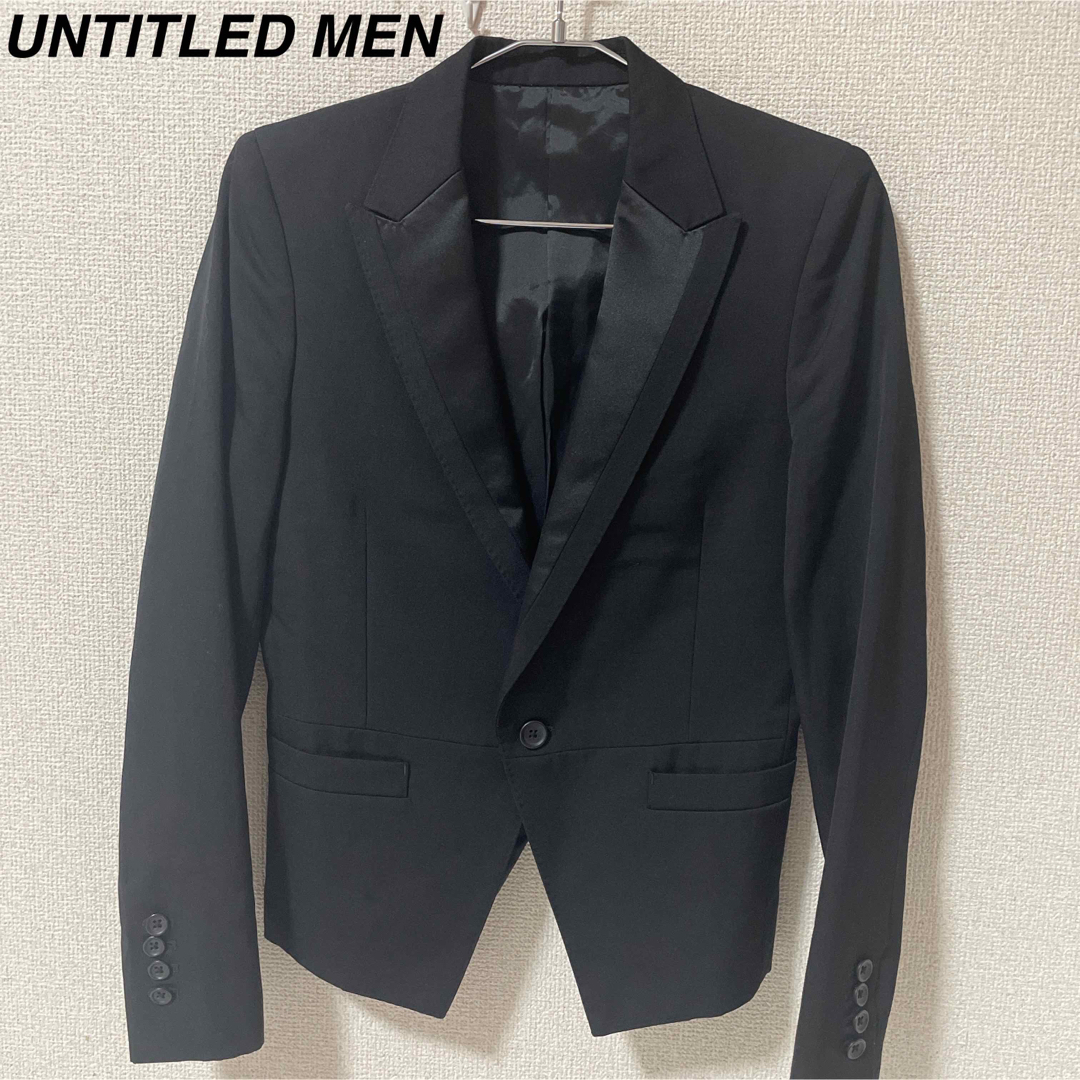 UNTITLED(アンタイトル)のUNTITLED MEN アンタイトルメン　メンズ　タキシード　ジャケット　44 メンズのジャケット/アウター(テーラードジャケット)の商品写真