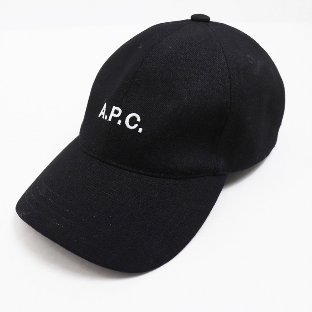 A.P.C(アーペーセー)のA.P.C. キャップ ブラック 58 アーペーセー メンズの帽子(キャップ)の商品写真