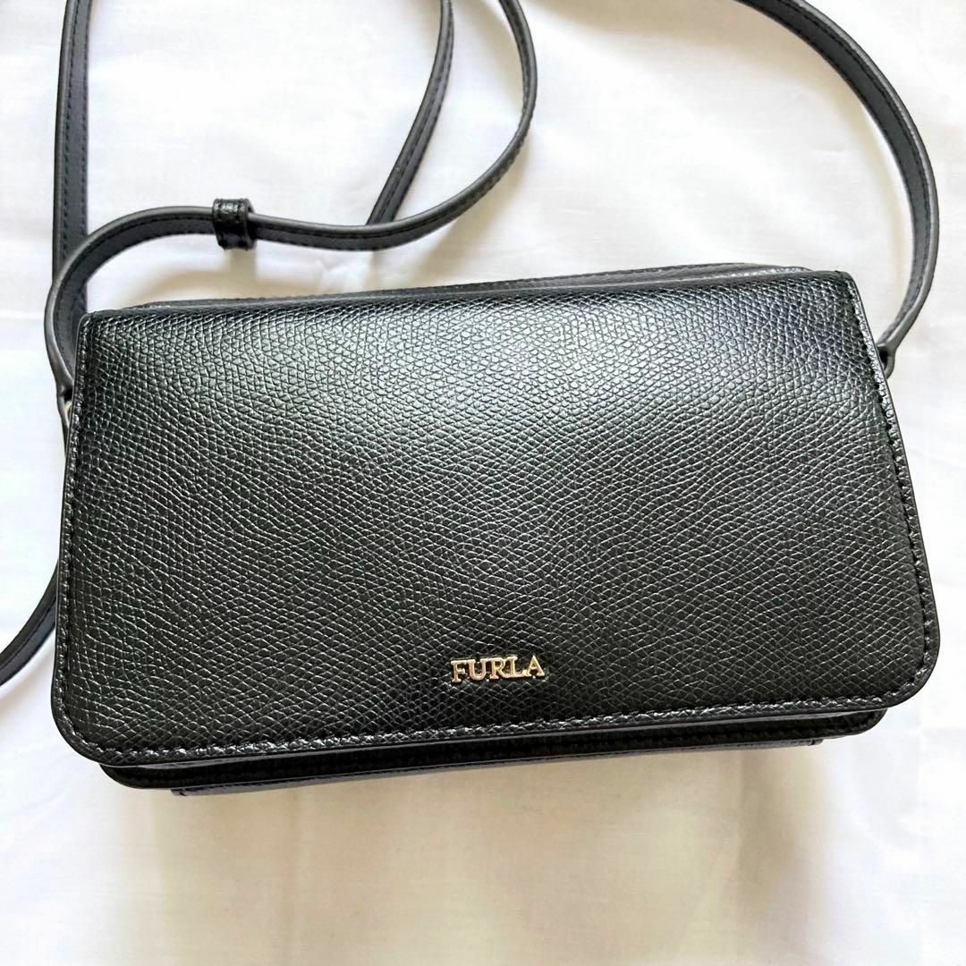 Furla - ✨極美品✨FURLA フルラ ショルダーバッグ レザー ブラック