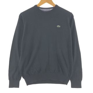 ラコステ(LACOSTE)の古着 ラコステ LACOSTE コットンニットセーター レディースM /eaa354353(ニット/セーター)