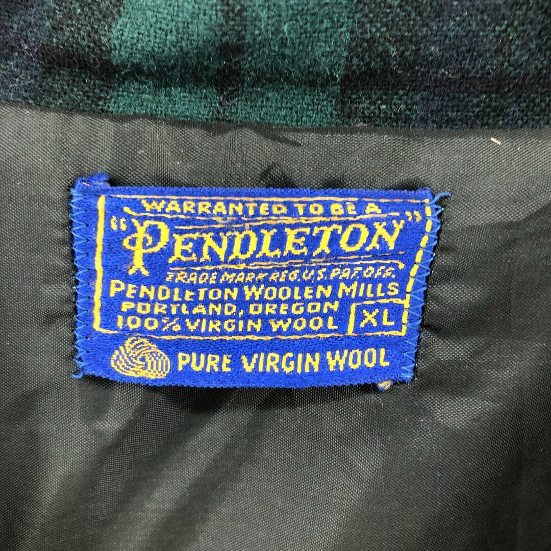 PENDLETON - 古着 60年代 ペンドルトン PENDLETON ブラックウォッチ