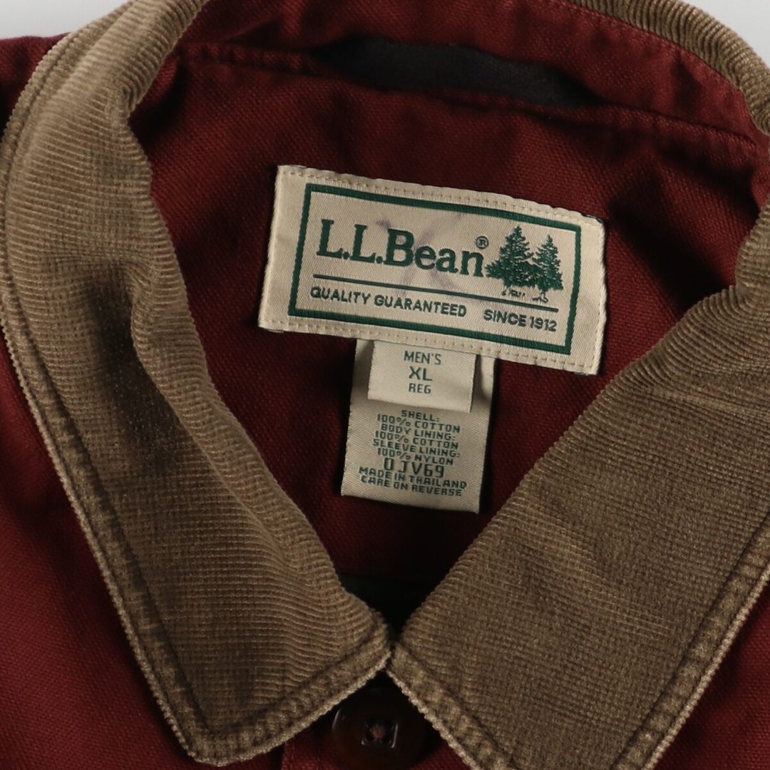 L.L.Bean - 古着 エルエルビーン L.L.Bean ダック地 ハンティング