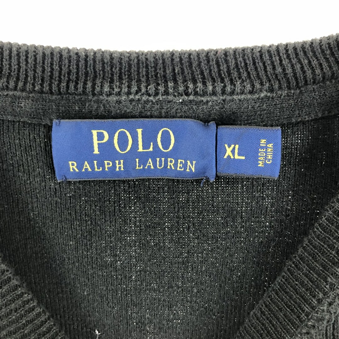 Ralph Lauren(ラルフローレン)の古着 ラルフローレン Ralph Lauren POLO RALPH LAUREN コットンニットセーター レディースXL /eaa355499 レディースのトップス(ニット/セーター)の商品写真