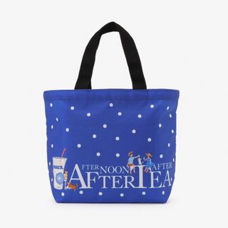 アフタヌーンティー(AfternoonTea)のスリットポケット付きロゴバッグ 新品 SS カルピス omiso(トートバッグ)