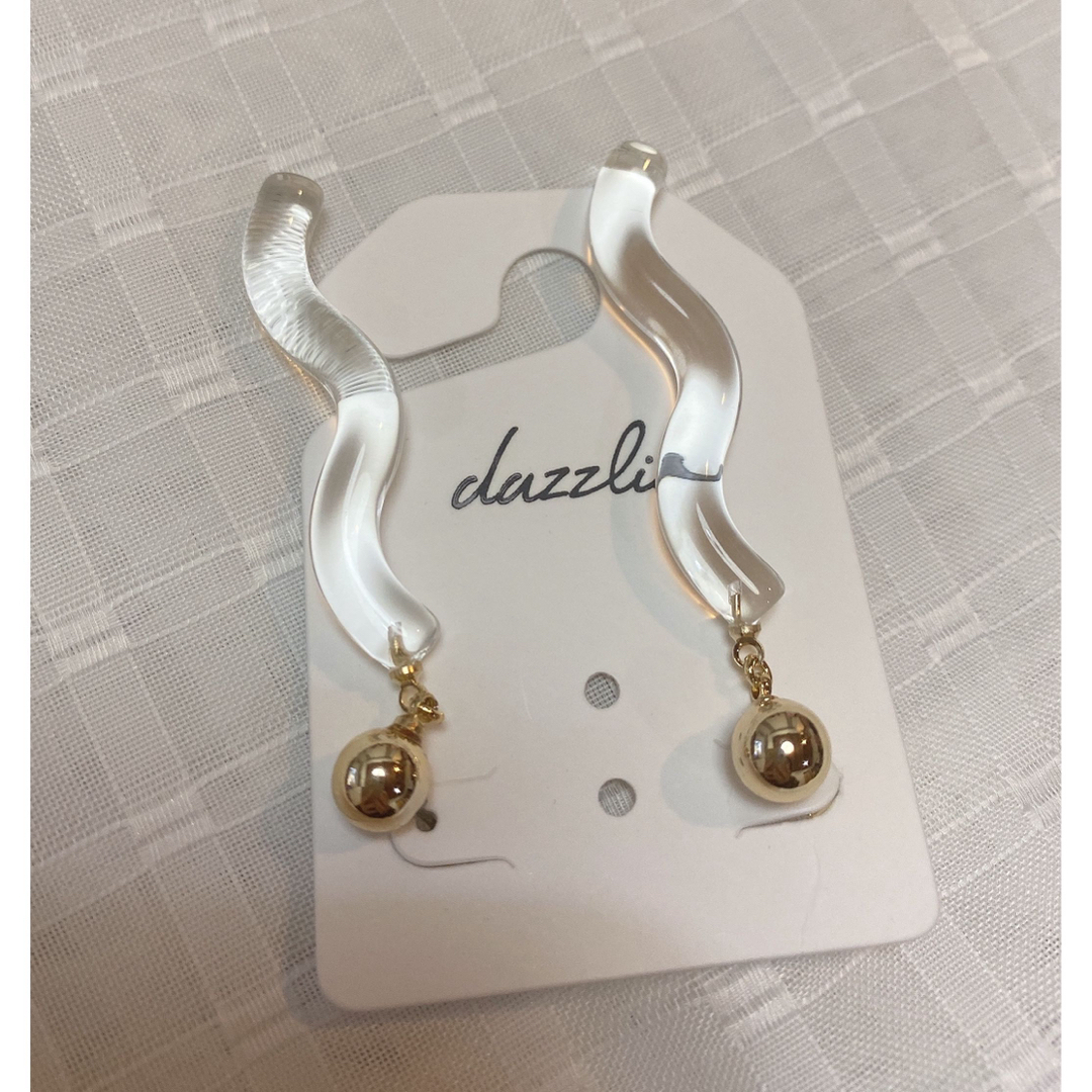 dazzlin(ダズリン)のdazzlin ピアス クリア レディースのアクセサリー(ピアス)の商品写真