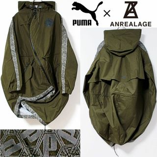 最終値下　ANREALAGE panel patchwork nyloncoat