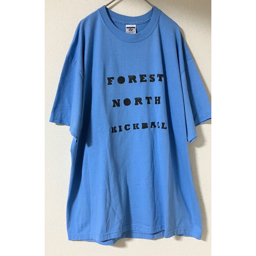 JERZEES(ジャージーズ)の【JERZEES】半袖Tシャツ ライトブルー ＸＬサイズ USA古着 メンズのトップス(Tシャツ/カットソー(半袖/袖なし))の商品写真