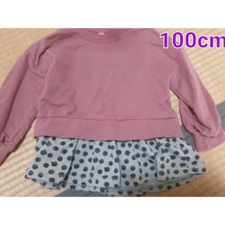 ニシマツヤ(西松屋)の【おまとめ値引きあり】裏起毛じゃない☆トレーナー☆100cm☆西松屋(Tシャツ/カットソー)