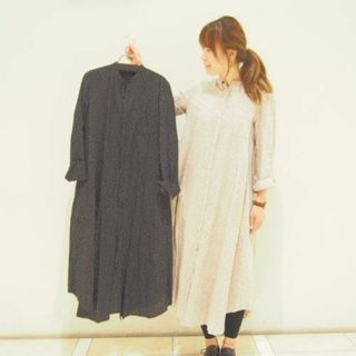 pas de calais コットンリネンマンガンプリント