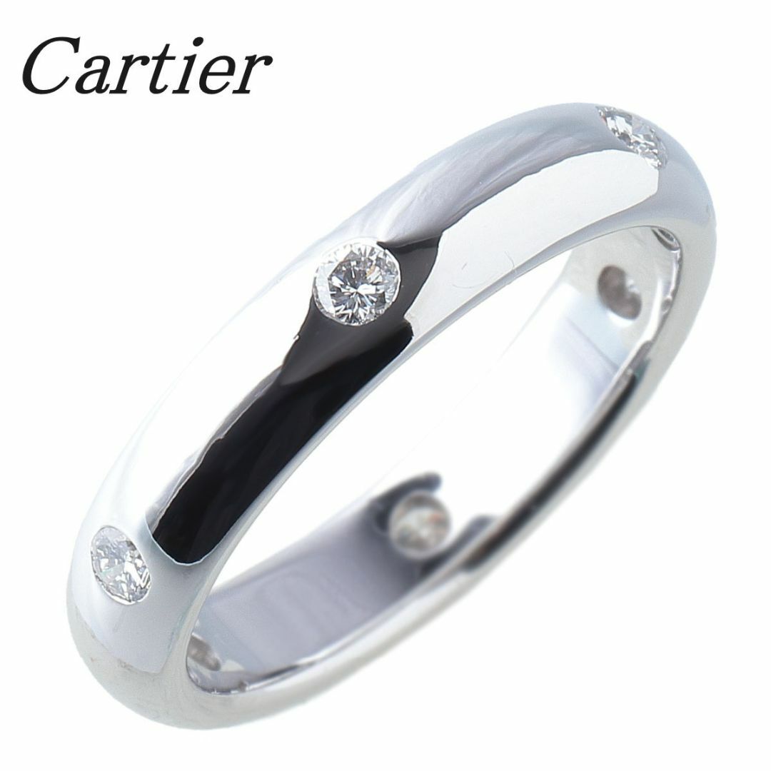 Cartier - カルティエ ダイヤ リング ステラ #51 6PD 750WG Cartier ...