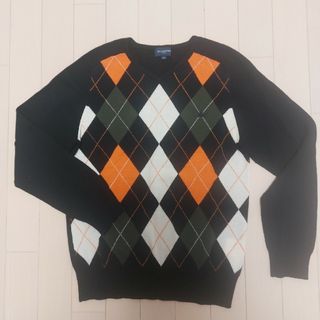 バーバリー(BURBERRY)のBURBERRY　GOLF　Vネックセーター(ニット/セーター)