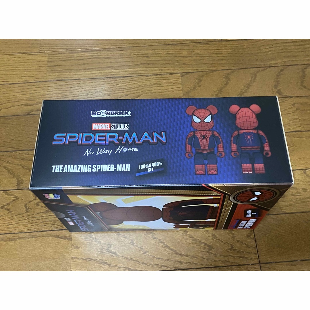 ベアブリック ザアメイジング スパイダーマン 100% 400% メディコムトイ