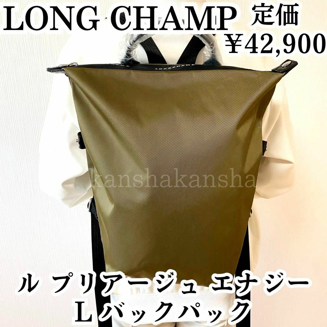 新品ロンシャンLONG CHAMPルプリアージュエナジーLバックパックリュック