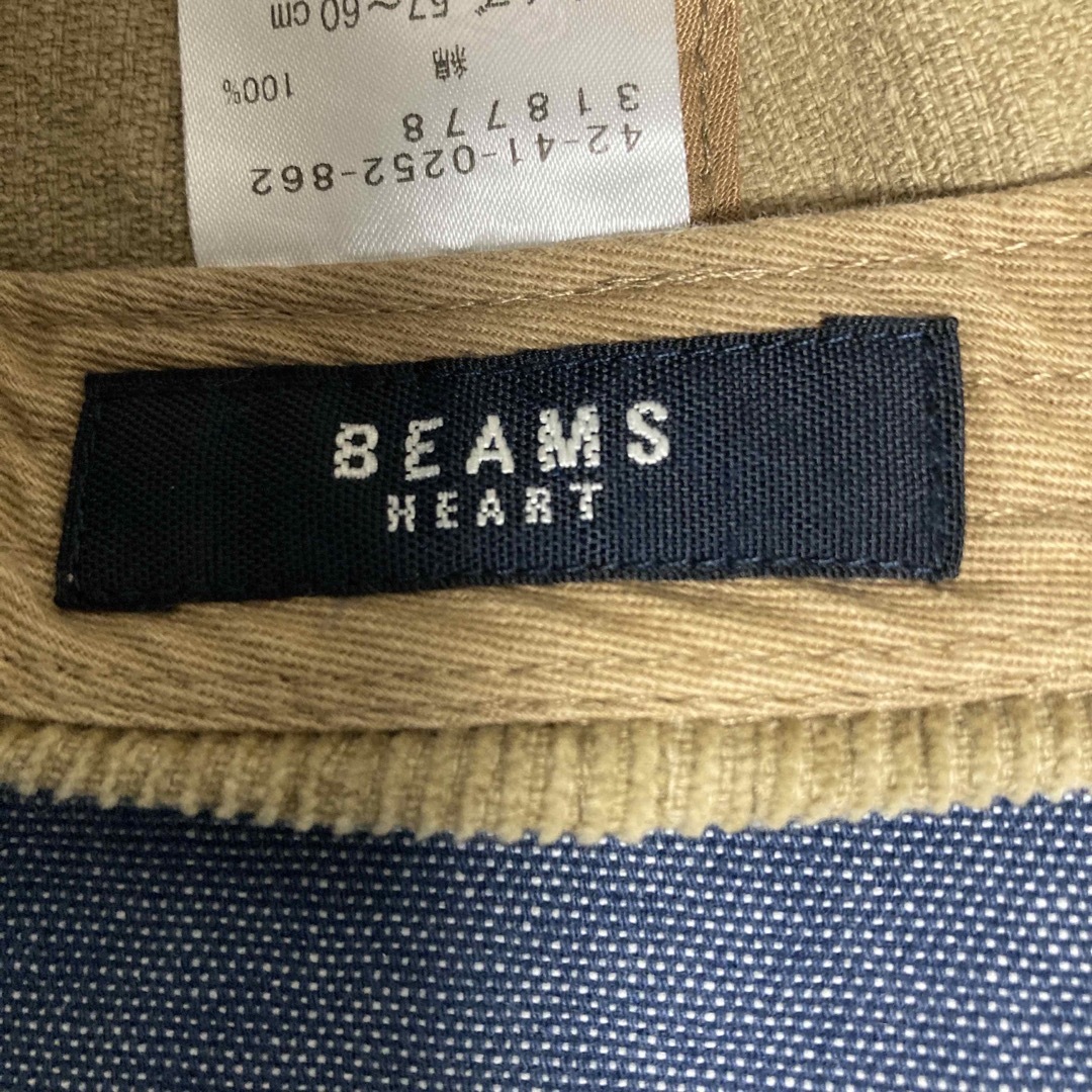 BEAMS(ビームス)のBEAMS  キャップ　コーデュロイ メンズの帽子(キャップ)の商品写真