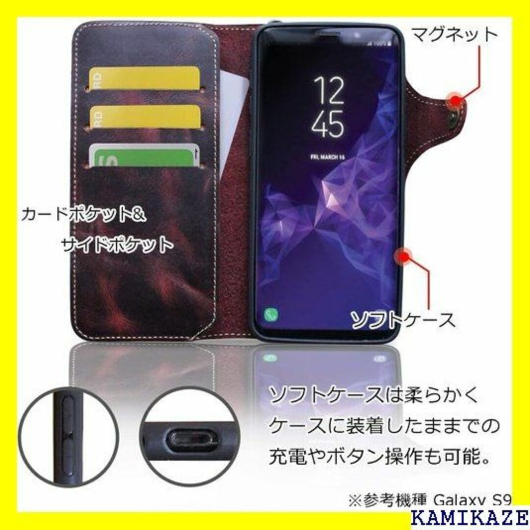 ☆送料無料 iPhone12mini ケース 手帳型 本革 ーンネイビー 978 1