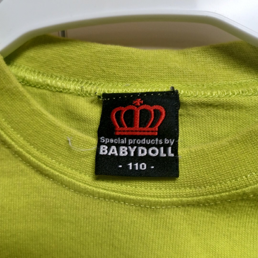 BABYDOLL(ベビードール)のベビードール×ディズニー コラボTシャツ 110cm キッズ/ベビー/マタニティのキッズ服男の子用(90cm~)(Tシャツ/カットソー)の商品写真
