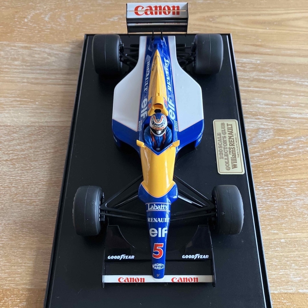 RENAULT(ルノー)の1/20 TAMIYA タミヤ F1 ウィリアムズ ナイジェル マンセル エンタメ/ホビーのおもちゃ/ぬいぐるみ(ミニカー)の商品写真