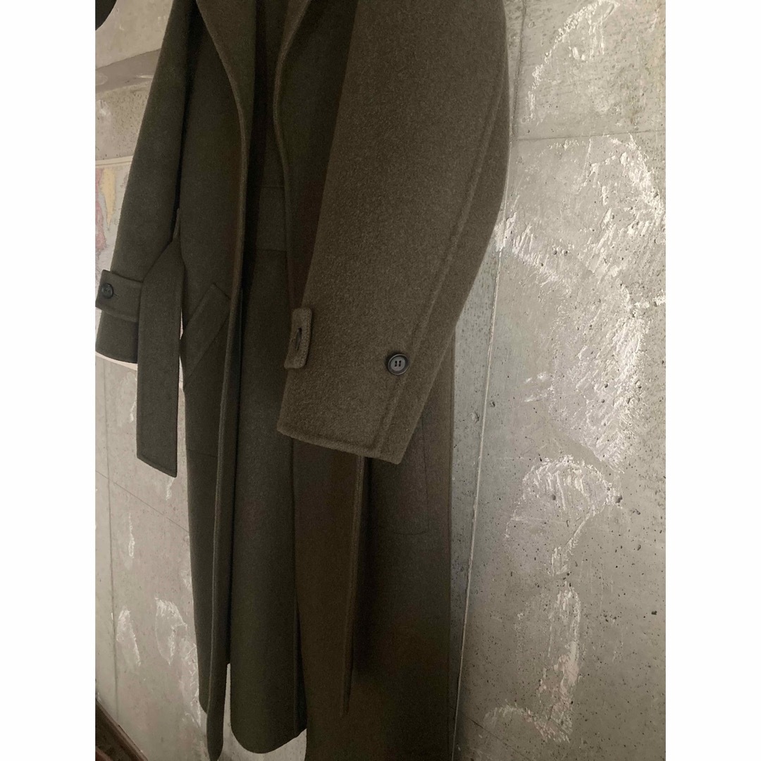 postelegant 22aw wool rever coat コート