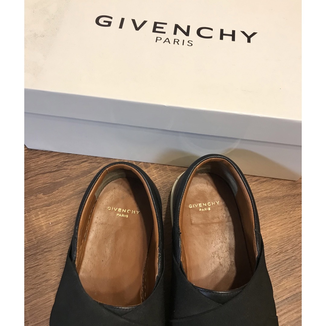 GIVENCHY ジバンシー　レザースニーカー　42 ブラック