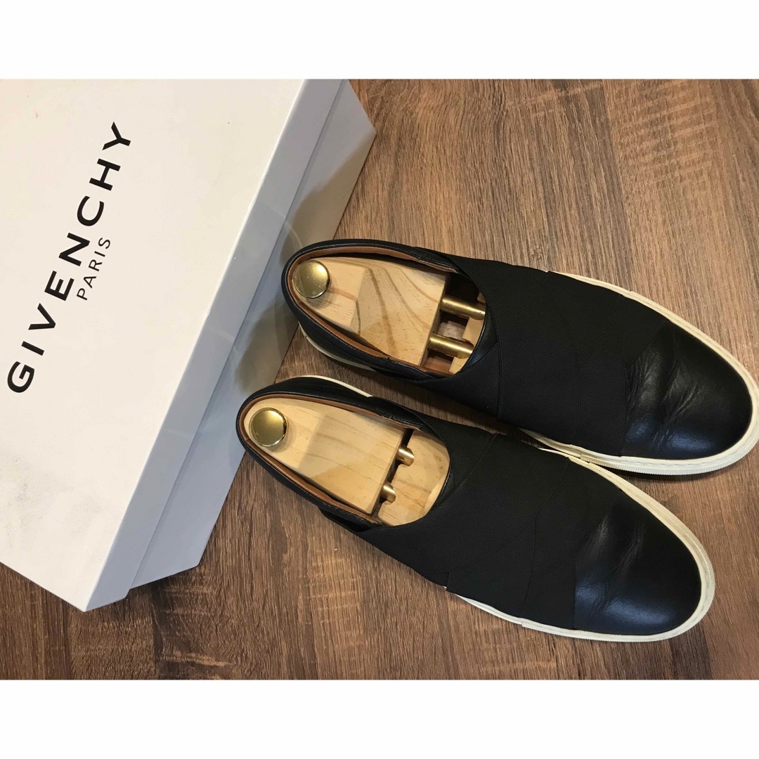 GIVENCHY ジバンシー　レザースニーカー　42 ブラック