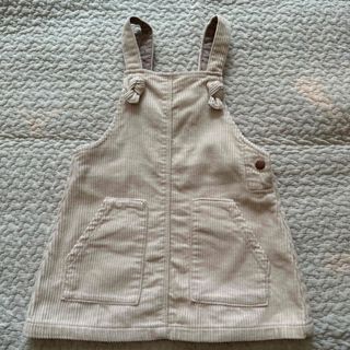 ザラ(ZARA)のZARA ザラ コーデュロイジャンプスカート　18-24month(ワンピース)