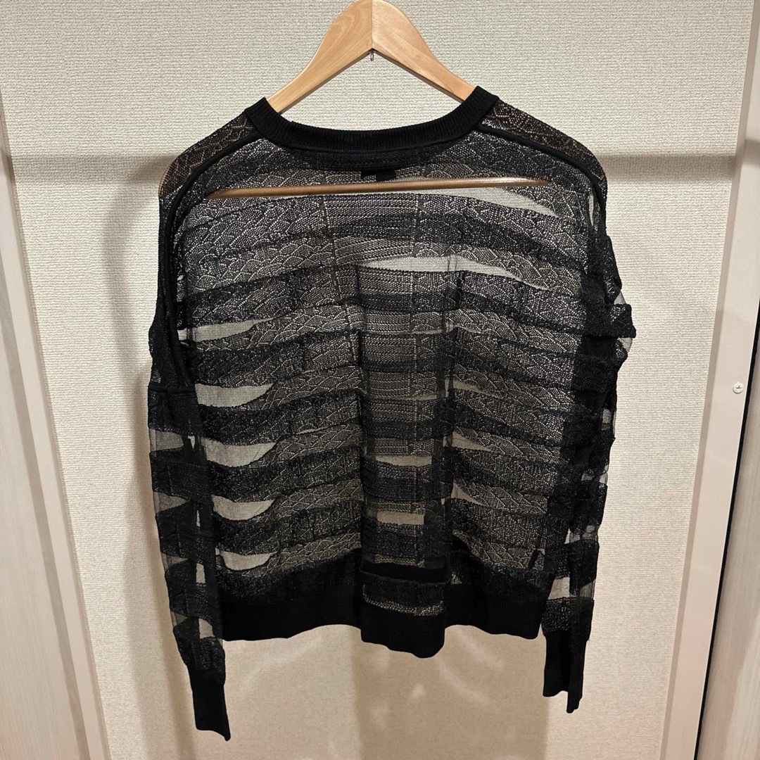 Alexander Wang(アレキサンダーワン)のALEXANDER WANG メッシュトップ レディースのトップス(シャツ/ブラウス(長袖/七分))の商品写真