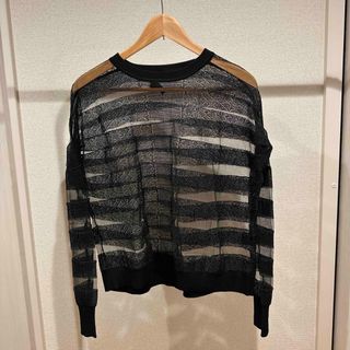 アレキサンダーワン(Alexander Wang)のALEXANDER WANG メッシュトップ(シャツ/ブラウス(長袖/七分))