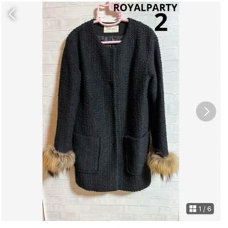 ROYAL PARTY - シンプルモッズコート　rienda.エミリアウィズ.ミシェルマカロン．Rady