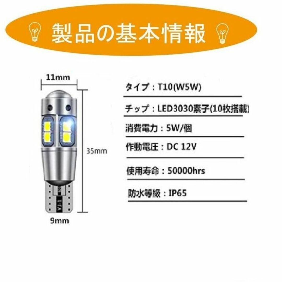 トヨタ ハイエース200系 1型/2型/3型 LEDランプ 18点 車検対応 7