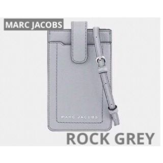 マークジェイコブス(MARC JACOBS)のMARC JACOBS マークジェイコブス スマホショルダー ロックグレー(ショルダーバッグ)