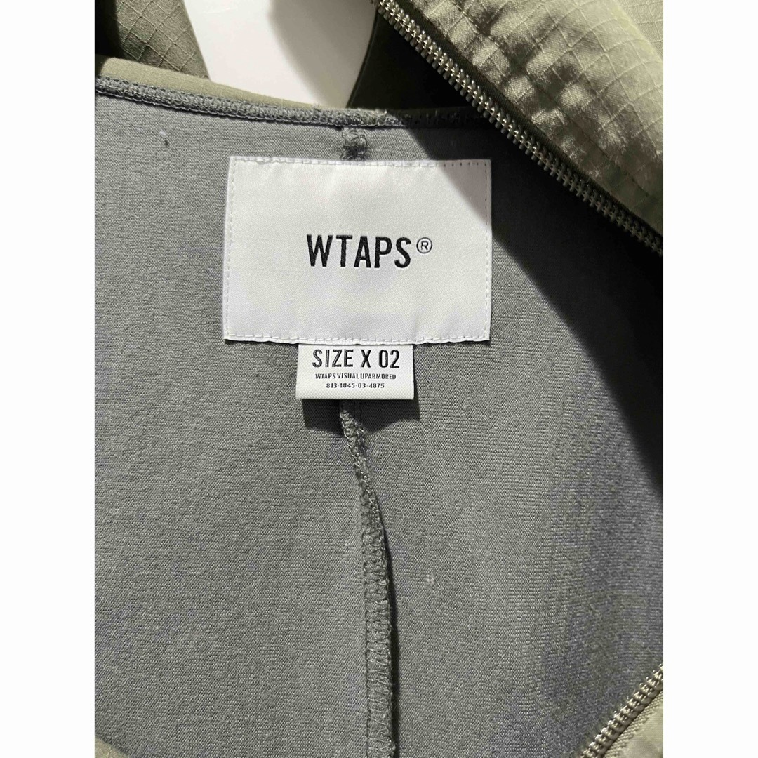 wtaps ハーフジップ　02 カーキ