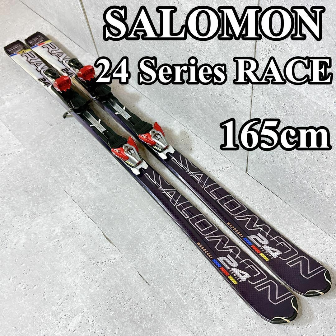 良品　サロモン　スキーセット　24シリーズ　RACE 165cm レーシングのサムネイル