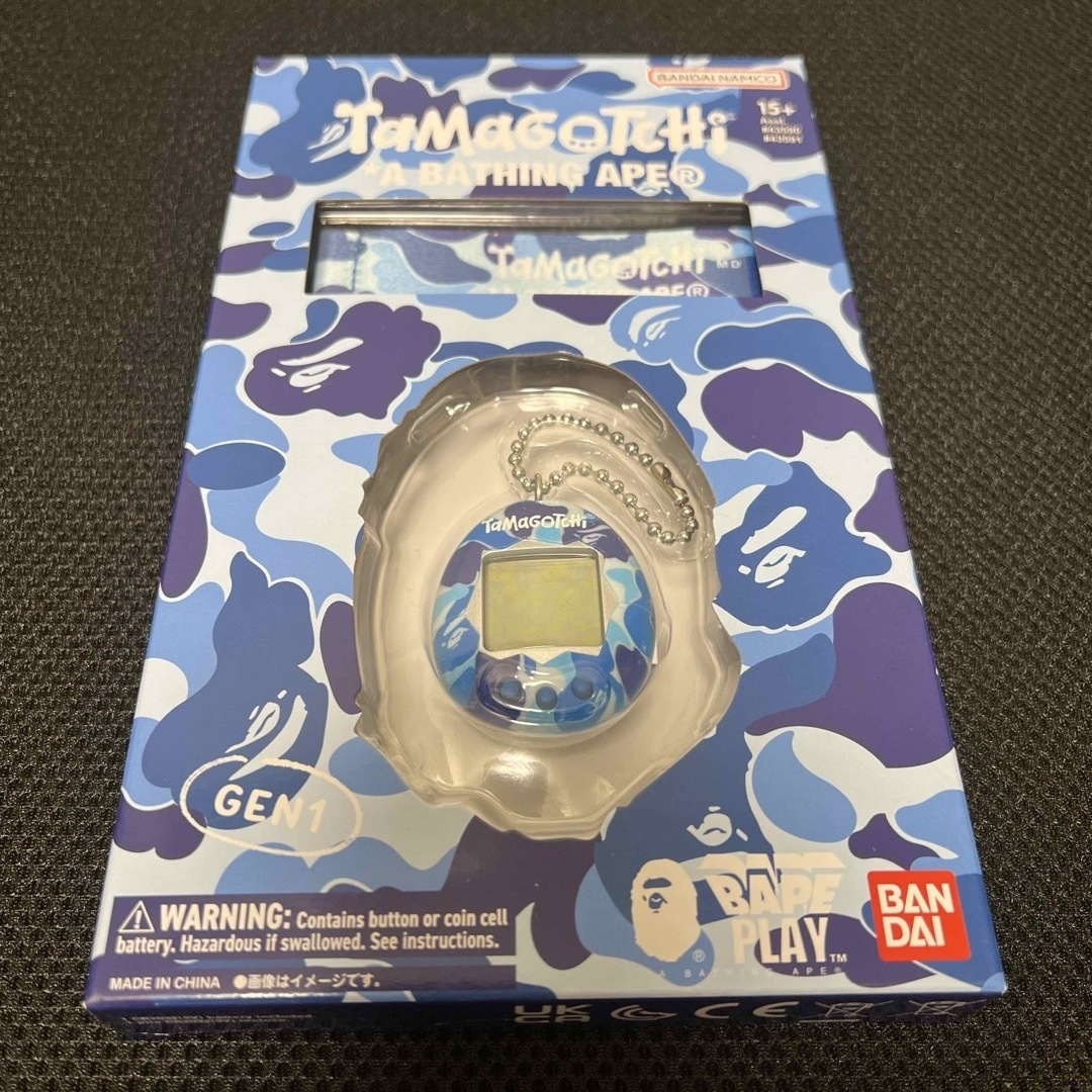 新品未開封 APE TAMAGOTCHI コラボ品 ブルー-