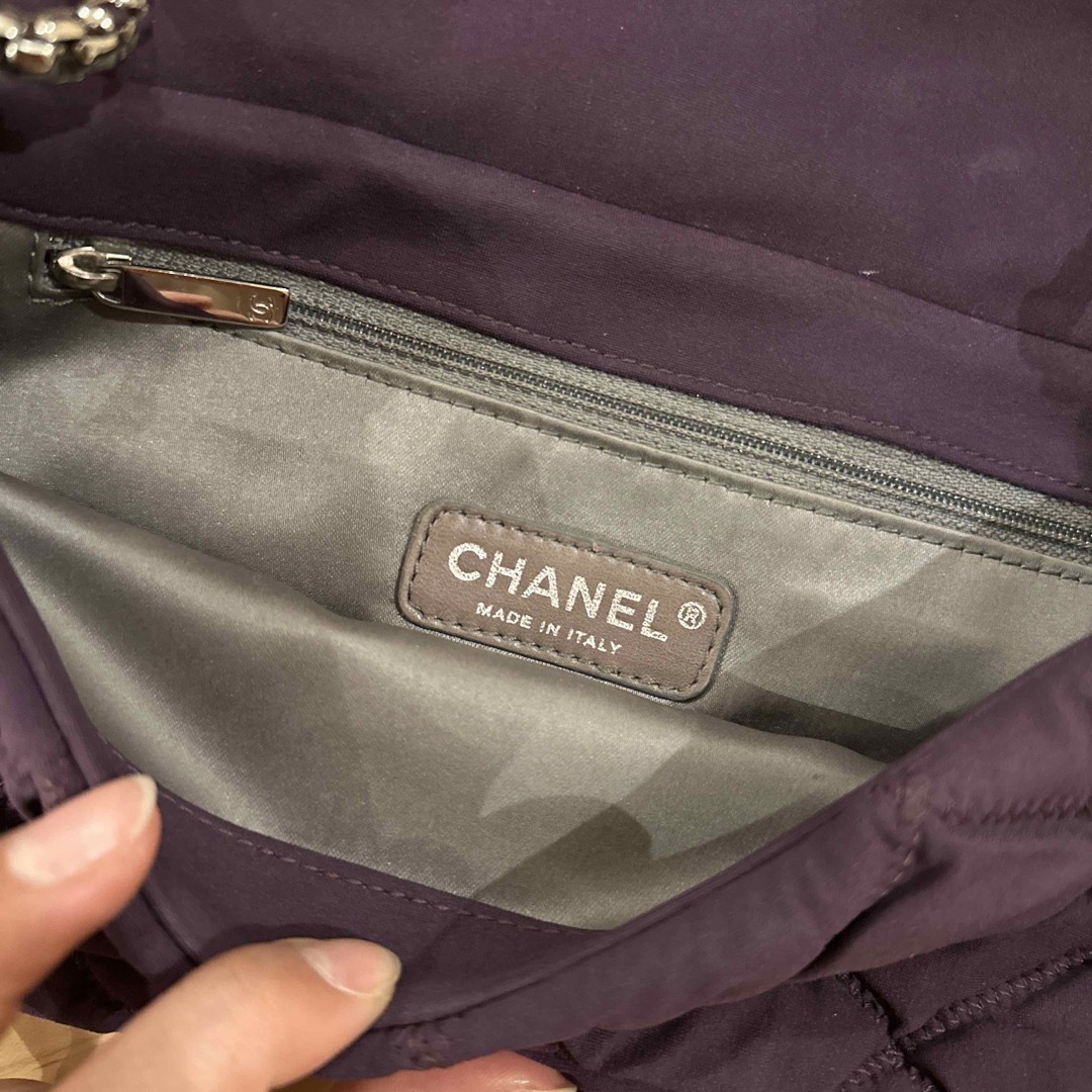 CHANEL バブルキルト チェーンショルダーバッグ ギャランティカード付き