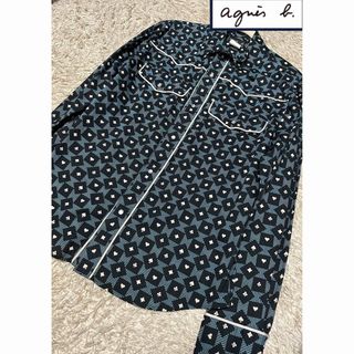 アニエスベー(agnes b.)のアニエスベー  agnis b   シャツ　トップス　カッターシャツ　美品(シャツ)