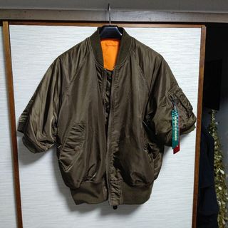 アルファインダストリーズ(ALPHA INDUSTRIES)のジャーナルスタンダード×アルファインダストリー ボンバージャケット XLsize(フライトジャケット)