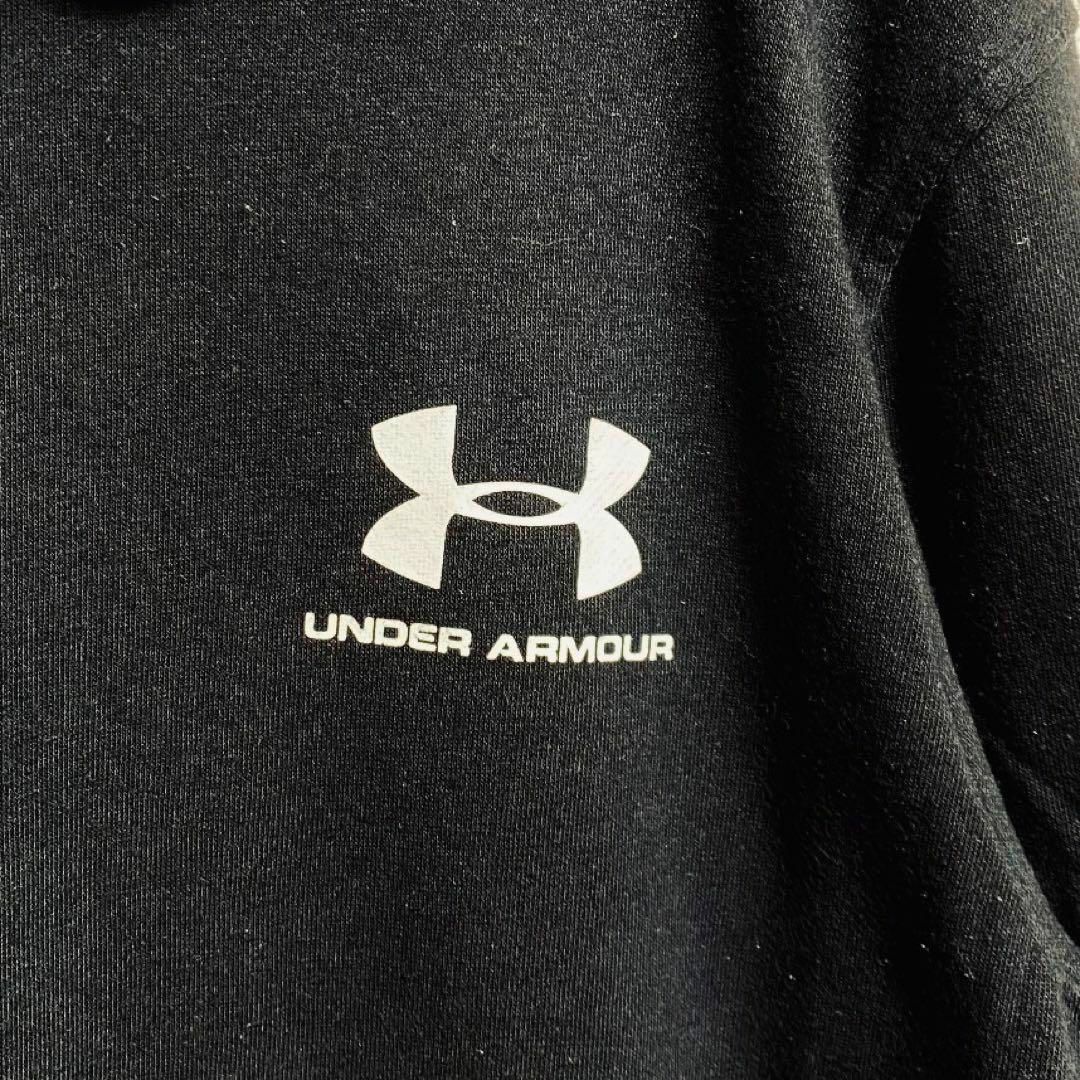 UNDER ARMOUR(アンダーアーマー)のst7 アンダーアーマー パーカー プルオーバー プリント ネイビー レディースのトップス(パーカー)の商品写真