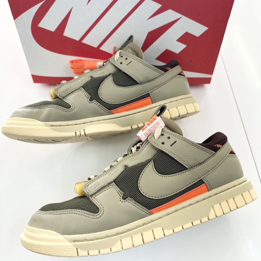 NIKE(ナイキ)のナイキ　AIR DUNK JUMBO エア　ダンク　ジャンボ　カーキ　27cm メンズの靴/シューズ(スニーカー)の商品写真