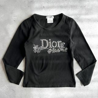 【Dior】クリスチャンディオール 総ロゴ ポロシャツ オレンジ 総柄 レター