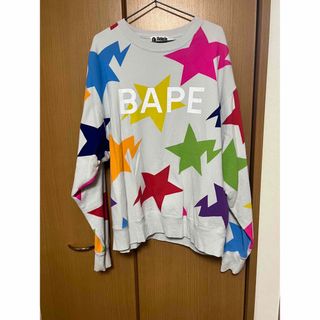 bape マルチカラースウェット(スウェット)