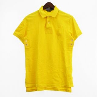 ポロラルフローレン(POLO RALPH LAUREN)のポロ ラルフローレン ポロシャツ 半袖 鹿の子 ビックポニー ロゴ 黄色 M(ポロシャツ)