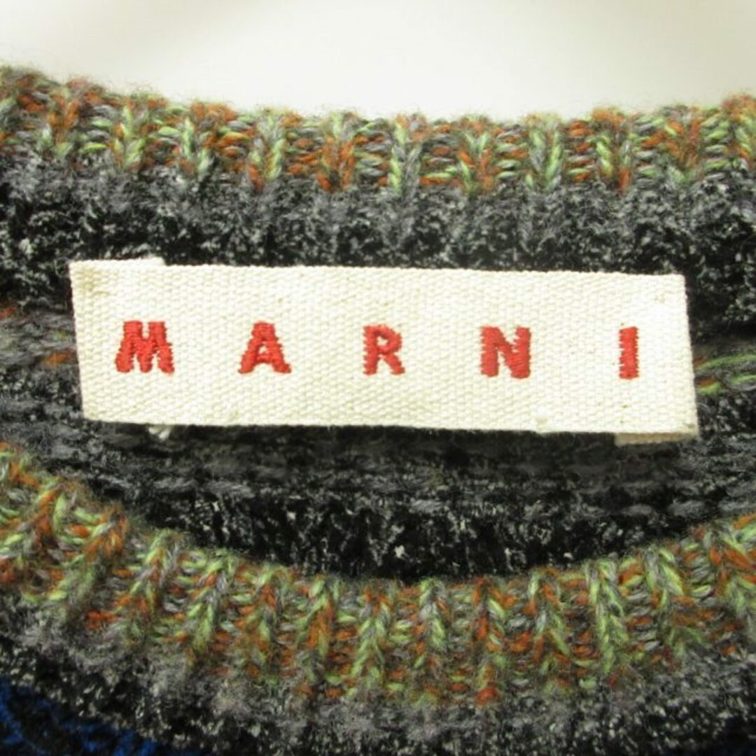 Marni - マルニ 22AW CRAZY MIX KNIT SWEATER セーター 46の通販 by