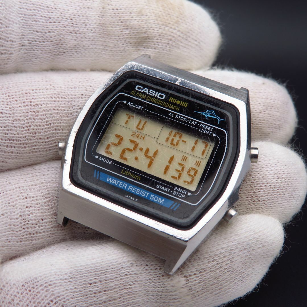 CASIO - CASIO デジタル腕時計 W-35 ヴィンテージ カジキの通販 CASIO - CASIO デジタル腕時計 W-35 ヴィンテージ カジキの通販